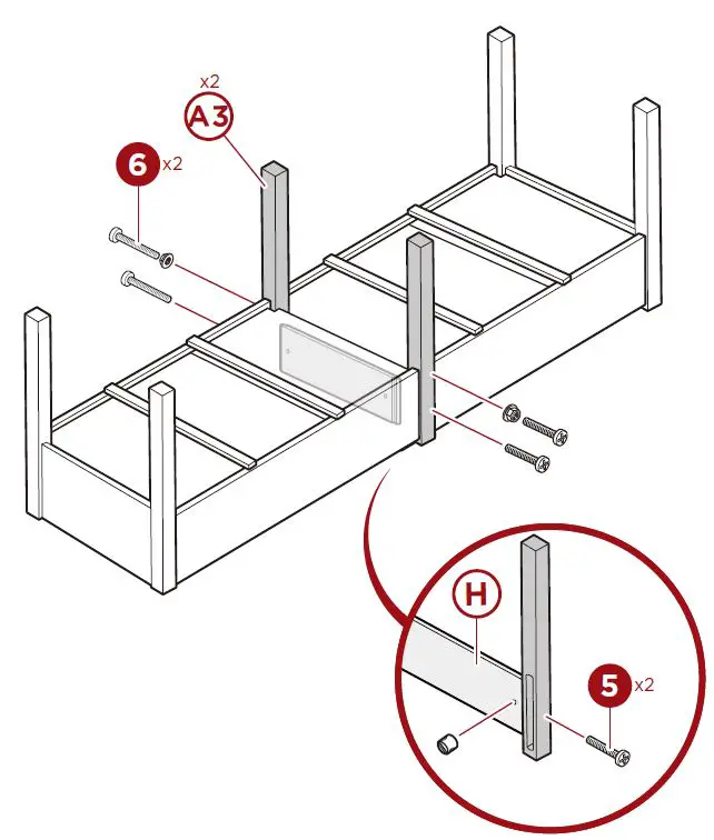 bcp-SKY6634-72-Inch-Elevated-Wood-Garden-Planter-fig-10