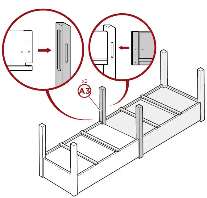 bcp-SKY6634-72-Inch-Elevated-Wood-Garden-Planter-fig-9