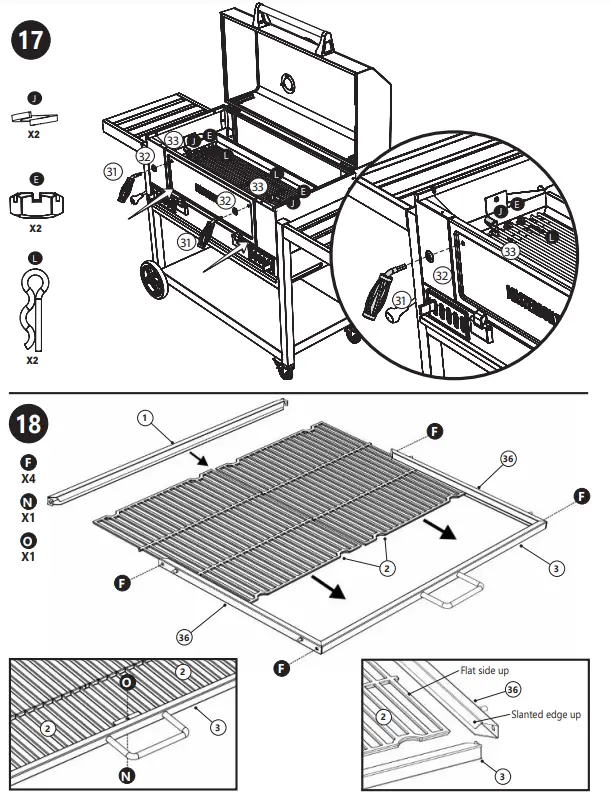 SMOKE HOLLOW SH19040819 Charcoal Grill - Fig 17