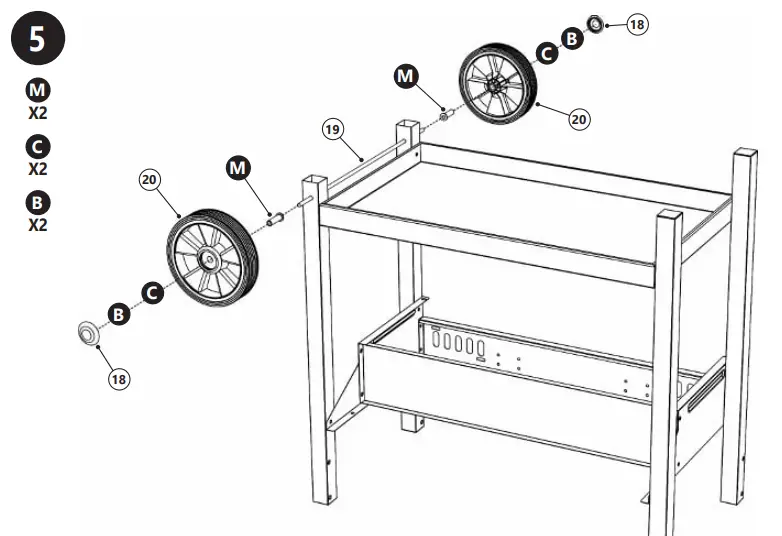 SMOKE HOLLOW SH19040819 Charcoal Grill - Fig 9