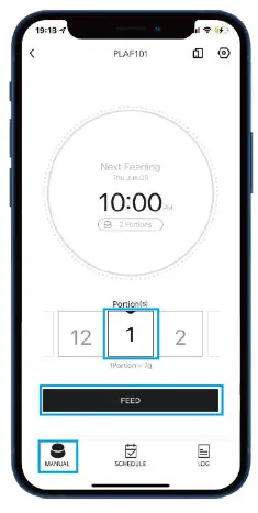 PETLIBRO PLAF101 Automatic Pet Feeder - App7
