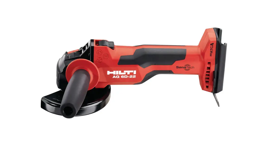 Hilti Ag 6d-22-125 Cordless Angle Grinder Instruction Manual