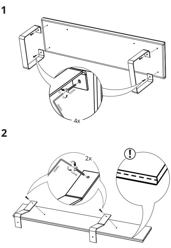 IKEA KARLANTON Bench - Figar 1