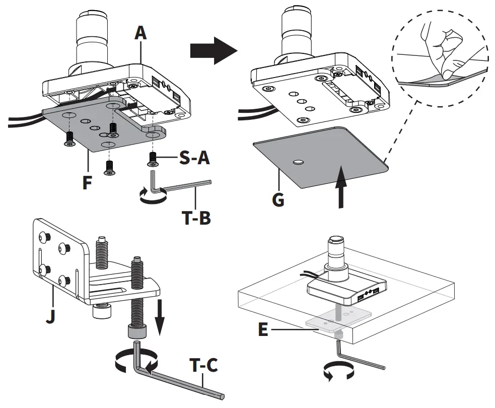 Grommet Base Installation