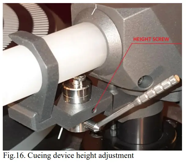 KUZMA SAFIR 9 Professional Turntables Tonearm - Cueing device