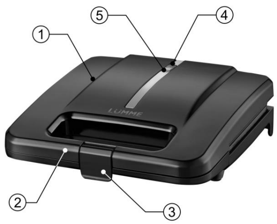 LUMME LU SM1252B Nut Maker - Parts Description