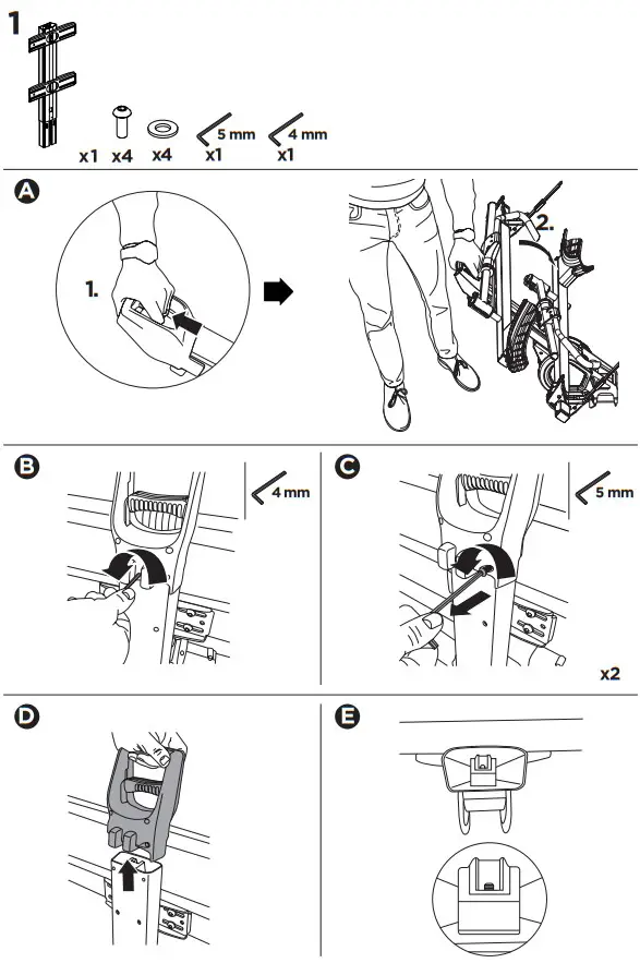 THULE 904650 T2 Pro X Add-on - fig 3