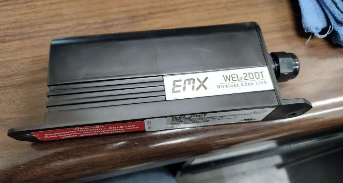 Emx Wel-200 Wireless Edge Link Instruction Manual