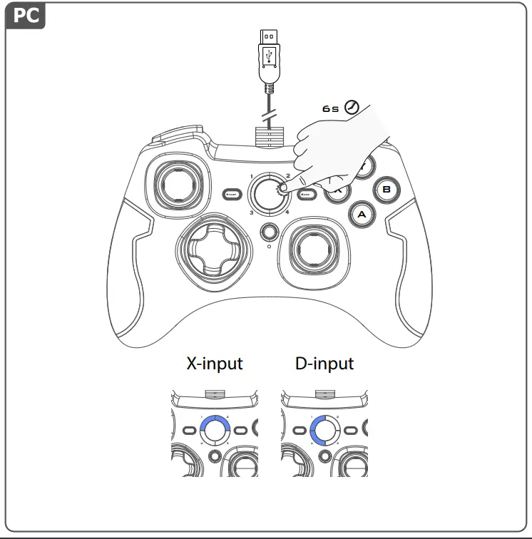 Trust GXT 560 Nomad Wired Gamepad - Fig 1