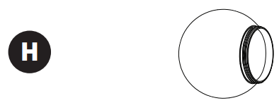 artika PDT AR5C HD2GD LED Pendant Light - Plastic globe diffuser