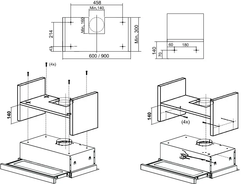TEKA CNL 6415 PLUS Built-In Pull-Out Hood-fig4