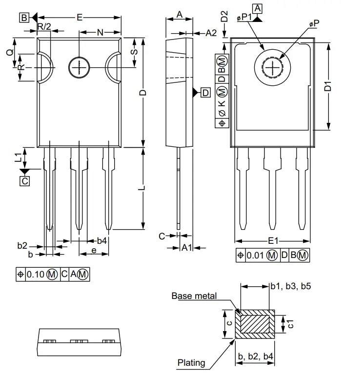 VISHAY IRFPF50PbF Power MOSFET - VERSION3