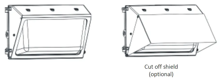 LEDOne CCT Series LOC WP Multi Watt Outdoor Mini Wall Pack -