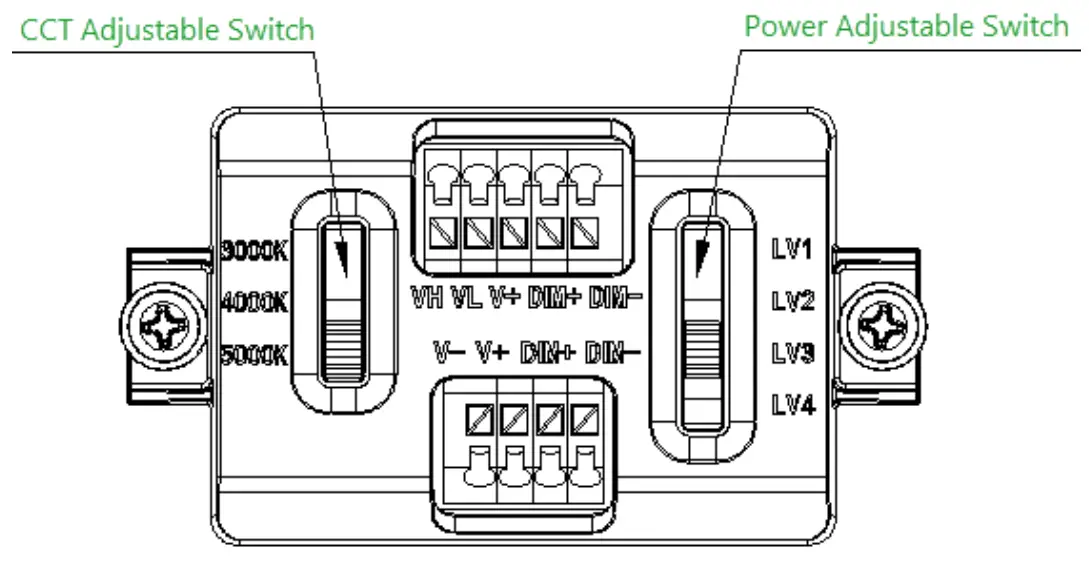 LEDOne CCT Series LOC WP Multi Watt Outdoor Mini Wall Pack - models