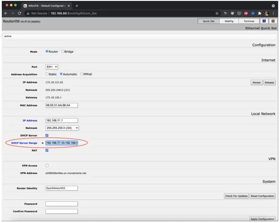 SPAN Multiple Panels App - app2