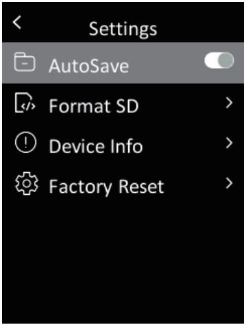 MILESEEY TR120 Handheld Infrared Thermal Imager - Auto Save