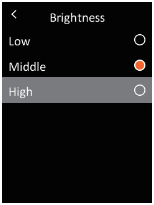 MILESEEY TR120 Handheld Infrared Thermal Imager - Brightness