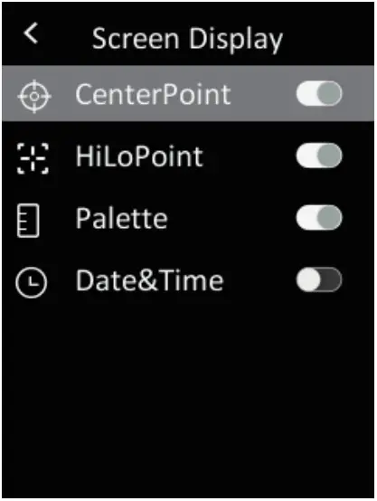 MILESEEY TR120 Handheld Infrared Thermal Imager - Temperature Mark