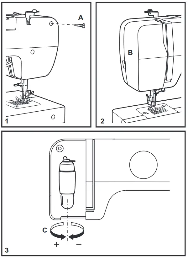 SINGER 1412 Electric Sewing Machine - overview 31