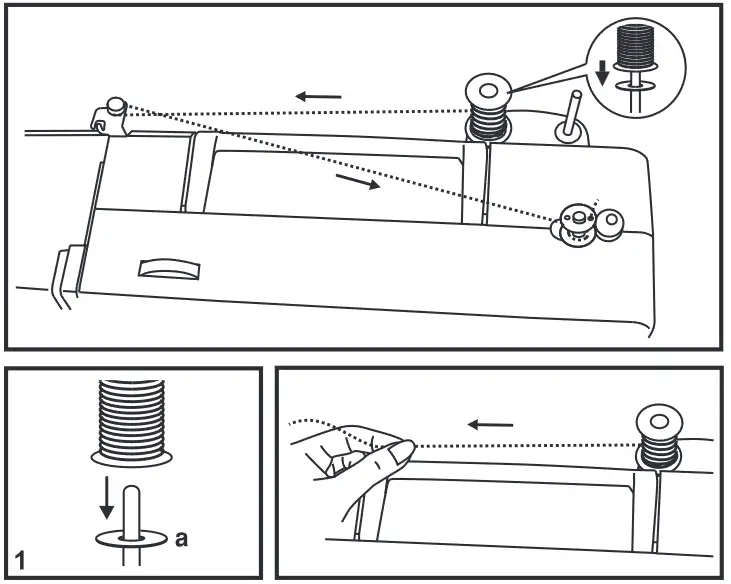 SINGER 1412 Electric Sewing Machine - overview 6