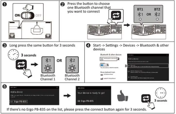 perixx-PERIBOARD-835-Wired-and-Wireless-Full-Sized-Mechanical-Backlit-Ergonomic-Keyboard-fig-4