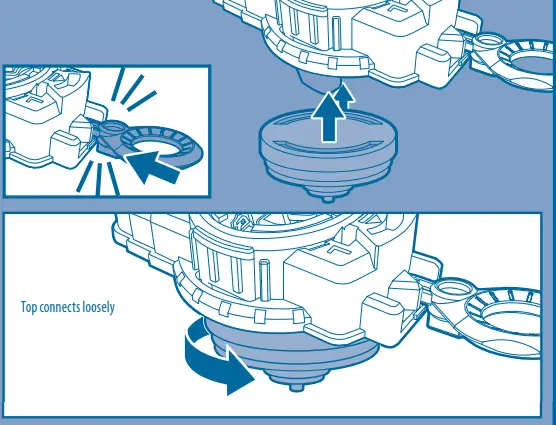 Hasbro F4076 Beyblade Burst QuadDrive Ultimate Evo Valtryek V7 Spinning Top Starter Pack - FIG4