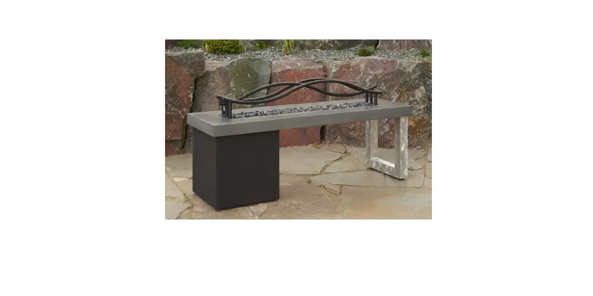 The Outdoor Greatroom Company Wv-56 56 Inch Linear Black Wave Gas Burner Instruction Manual