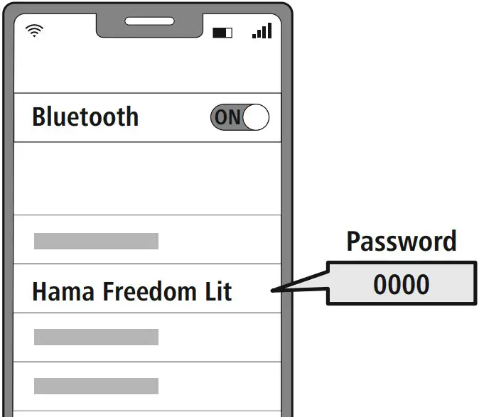Bluetooth connection
