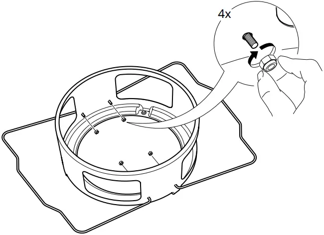 IKEA AA-2293467-2 KÅSEBERGA Barbecue Charbon Portable A2