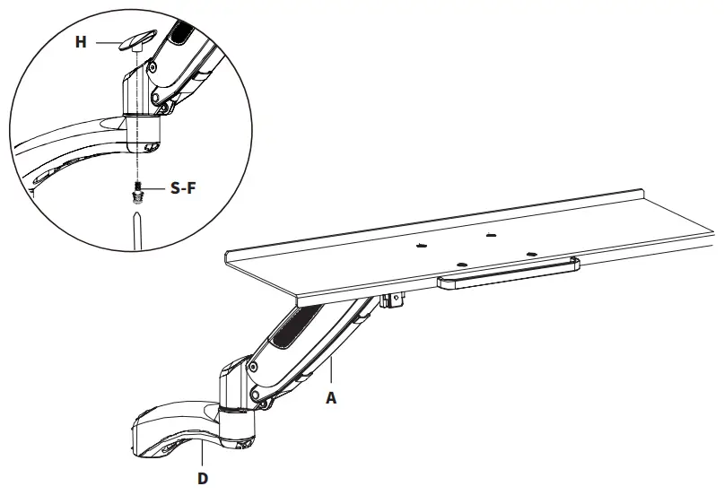 VIVO-STAND-SIT1K-Single-Monitor-Sit-to-Stand-Wall-Mount-Workstation-fig-10