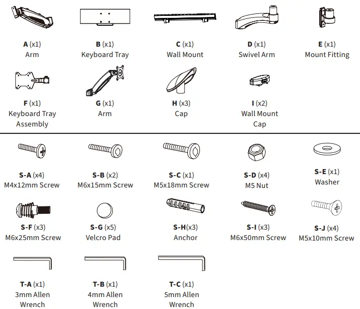 VIVO-STAND-SIT1K-Single-Monitor-Sit-to-Stand-Wall-Mount-Workstation-fig-3