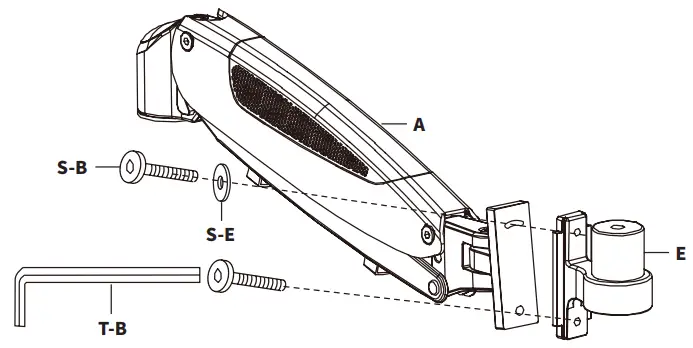 VIVO-STAND-SIT1K-Single-Monitor-Sit-to-Stand-Wall-Mount-Workstation-fig-8