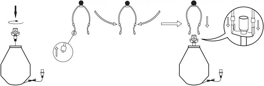 ASHLEY L235594 Table Lamp A1