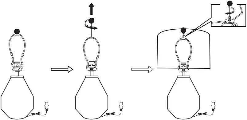 ASHLEY L235594 Table Lamp A2