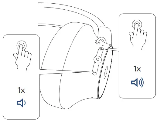 kreafunk aBEAT Qi Wireless Headphones with ANC - Battery3