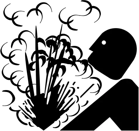 Hazardous pressure Symbol1