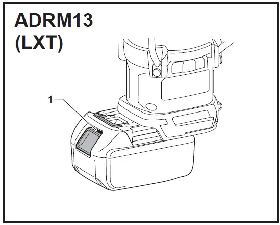 makita-ADRM13-GRM04-Cordless-Radio-with-Lantern-05