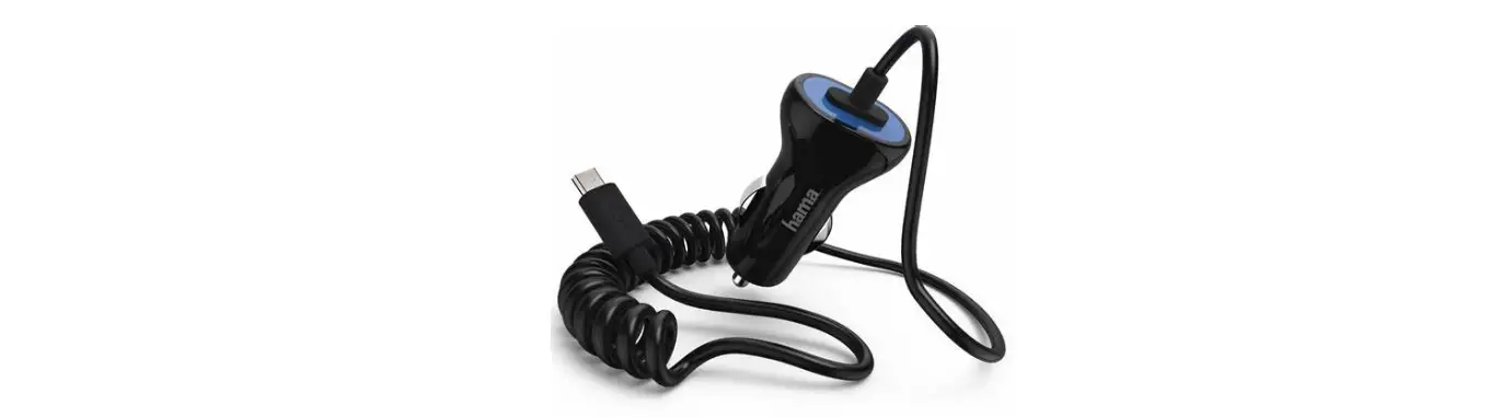 Hama 00086420 12w Micro Usb Car Charger Kit Instruction Manual