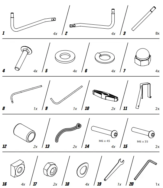 BERG REGULAR 5x5 Ultim Pro Bouncer - fig