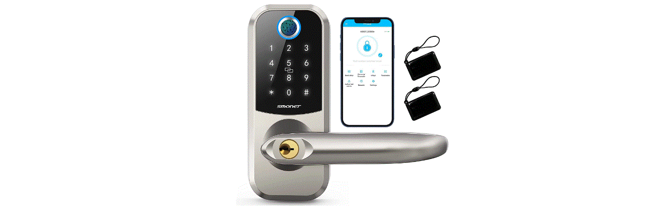 Teeho Az07 Smart Fingerprint Door Lock Installation Guide