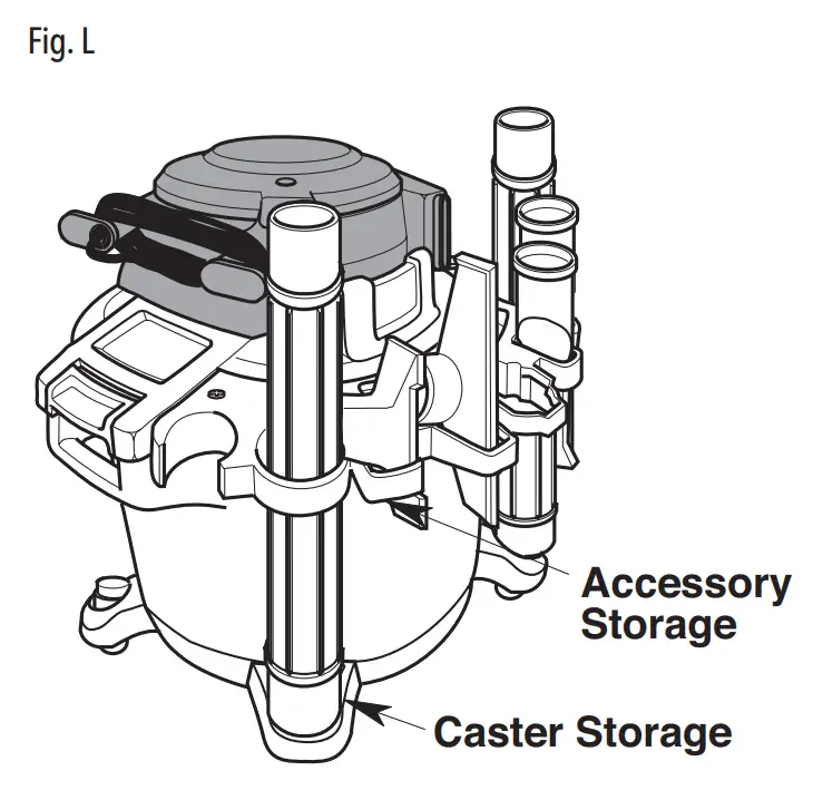 CRAFTSMAN CMXEVBE176060 Vacuum Cleaner with Detachable Leaf Blower - fig 12