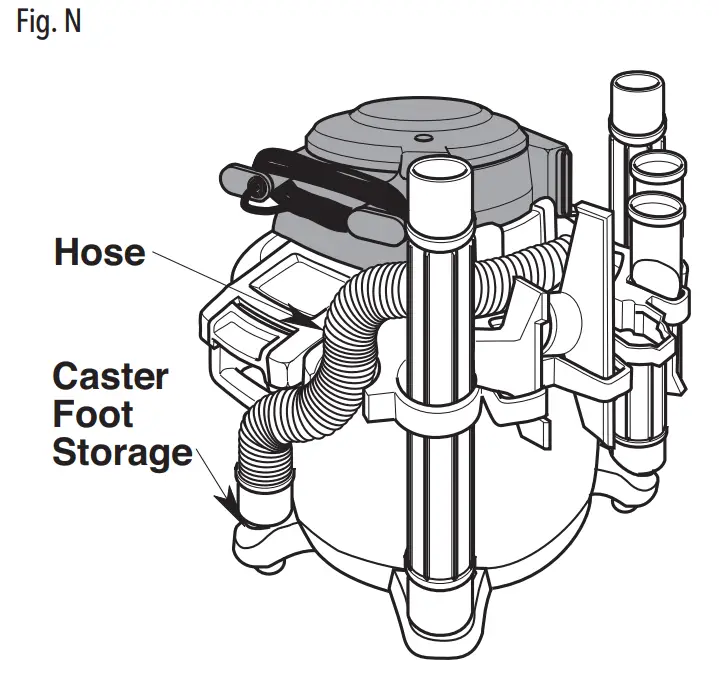CRAFTSMAN CMXEVBE176060 Vacuum Cleaner with Detachable Leaf Blower - fig 14