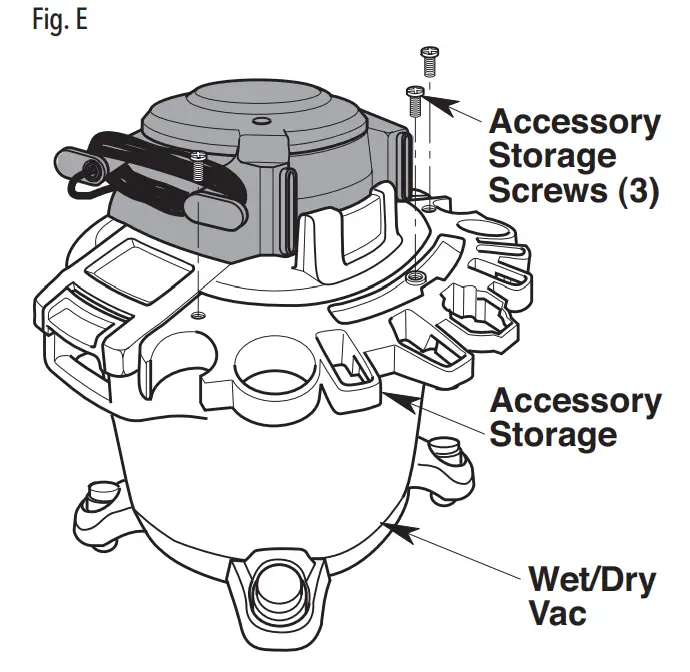 CRAFTSMAN CMXEVBE176060 Vacuum Cleaner with Detachable Leaf Blower - fig 5