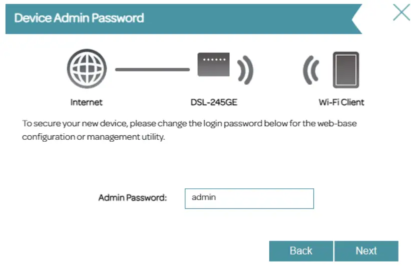 D-Link Dual Band Wireless AC1200 ADSL2+ VDSL2 Modem Router DSL-245GE - Setup 8