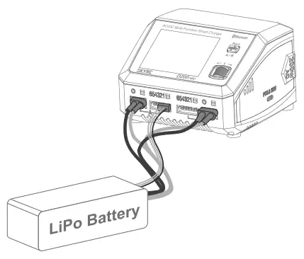 SKYRC SK-100196 D200 neo AC DC Multi Function Smart Charger - Battery2