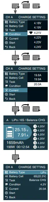 SKYRC SK-100196 D200 neo AC DC Multi Function Smart Charger - Program Flow Chart3