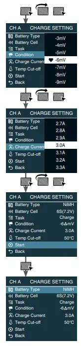 SKYRC SK-100196 D200 neo AC DC Multi Function Smart Charger - Program Flow Chart5