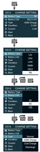SKYRC SK-100196 D200 neo AC DC Multi Function Smart Charger - Program Flow Chart6