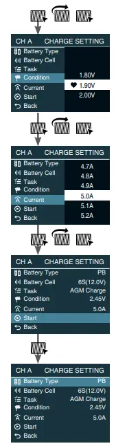 SKYRC SK-100196 D200 neo AC DC Multi Function Smart Charger - Program Flow Chart6