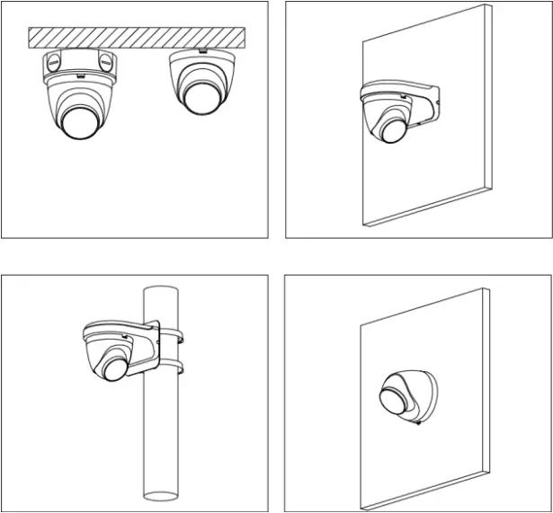dahua A01 - Installation method